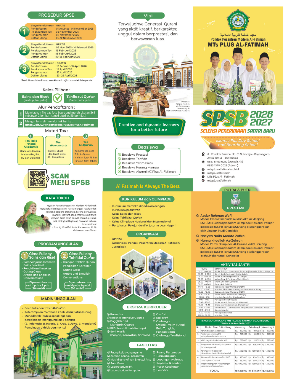 SPSB MTs PLUS AL FATIMAH